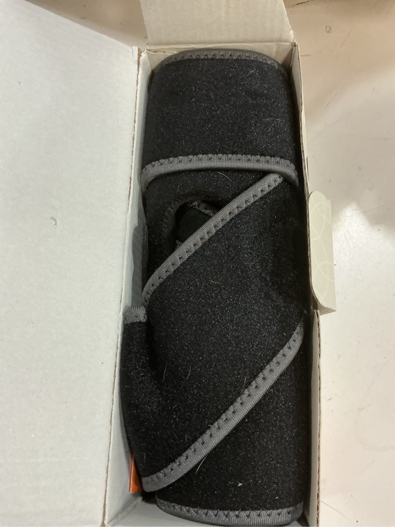 Condition photo showing As Is for dr. brace elite knee brace with side stabilizers & patella gel pads for maximum knee pain support and fast recovery for men and women-please check how to size video (x-large, mercury) x-large mercury