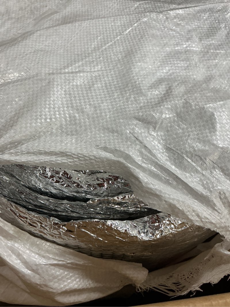 Condition photo showing As Is for insulated bubble wrap