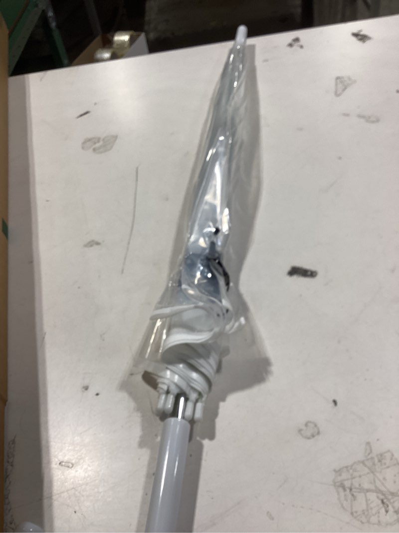 Condition photo showing Good Condition for Clear Wedding Umbrellas, Large Bubble Wedding Umbrella, Stick for Bride and Groom with J Hook Handle Lightweight Bridal for Weddings Rain Outdoor Ceremony Just Married