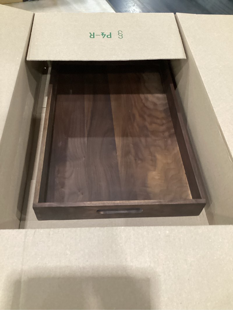 wooden tray