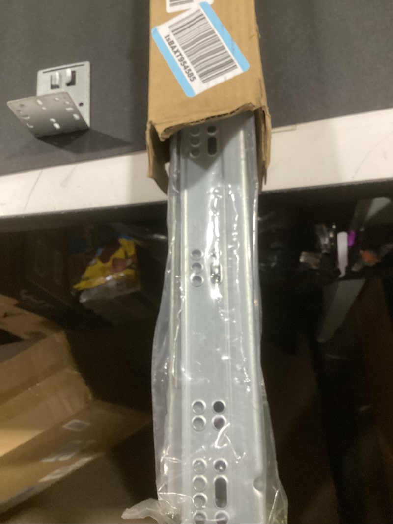 Condition photo showing New/Like New for ToBeGreat 1 Pair Undermount Drawer Slides 24 Inch 80 lb Load Capacity Soft Close Full Extension Ball Bearing Hidden Bottom Mount Rails Locking Devices Concealed Runners(with Bracket)