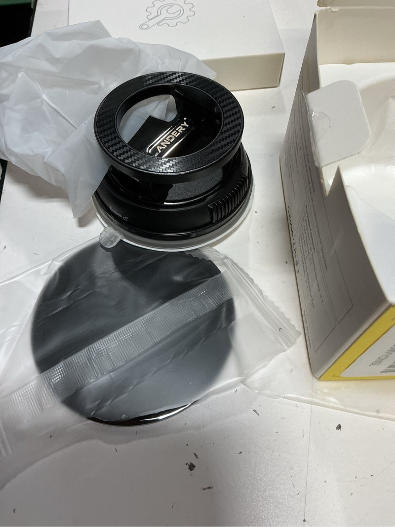 Condition photo showing As Is for car phone holder for magsafe [78+lbs strongest suction & 2400gf magnetic] 360° adjustable car phone mount, phone holders for your car for iphone 17 pro max 16 15 14 13 12 air plus valentine's day gift with dashboard pad