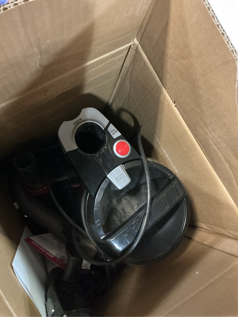 Condition photo showing As Is for Hoover MAXLife Pro Pet Swivel Vacuum Cleaner, Bagless Upright Vac, HEPA Media Filtration, MAXLife System, WindTunnel Technology, Corded Vacuum Cleaners for Home Use MAXLife Swivel Pet