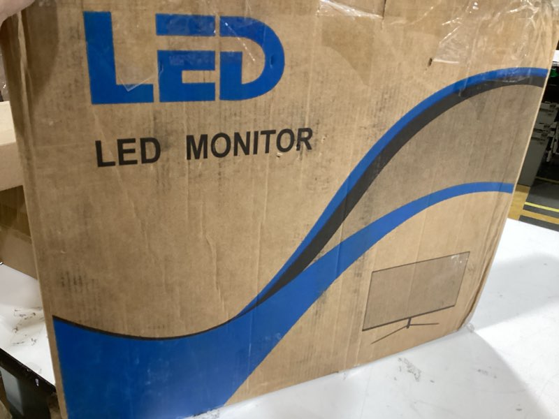 Condition photo showing As Is for elweyoo 19 inch touch screen monitoring lcd display security camera monitor multi-function interface