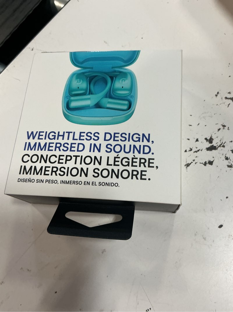 Condition photo showing Good Condition for raycon essential open ear earbuds – open ear headphones, earbuds wireless bluetooth, sweat & water-resistant earphones, running headphones with ultra-lightweight design, 36 hours battery life (mint)