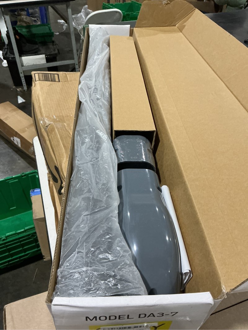 Condition photo showing New/Like New for ductlessaire mini split line set cover kit - paintable lineset cover - line set covers for ductless air conditioner, mini split ac/heating system, hvac, central ac unit, heat pump (gray, 3" x 7.5 ft) gray 3 x 7.5 in