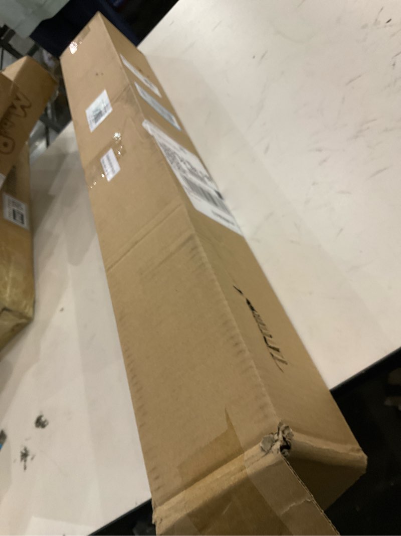 Condition photo showing New/Like New for LazBlinds No Tools No Drill Cordless Bamboo Roman Shades, Light Filtering Window Treatment, Roll Up Bamboo Blinds for Window 30'' W x 64'' H, Ceylon Vintage White Ceylon Vintage White 30'' W x 64'' H