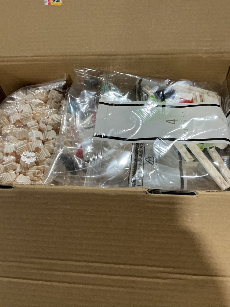 Condition photo showing Good Condition for Sosuy Bumper-Boat Ride Building Blocks Set, 2044+ Pcs Amusement Park Model with Motor Remote Control, STEM Engineering Toy for Boys Adults, Teens, Girls, Creative City for Collectors Blue