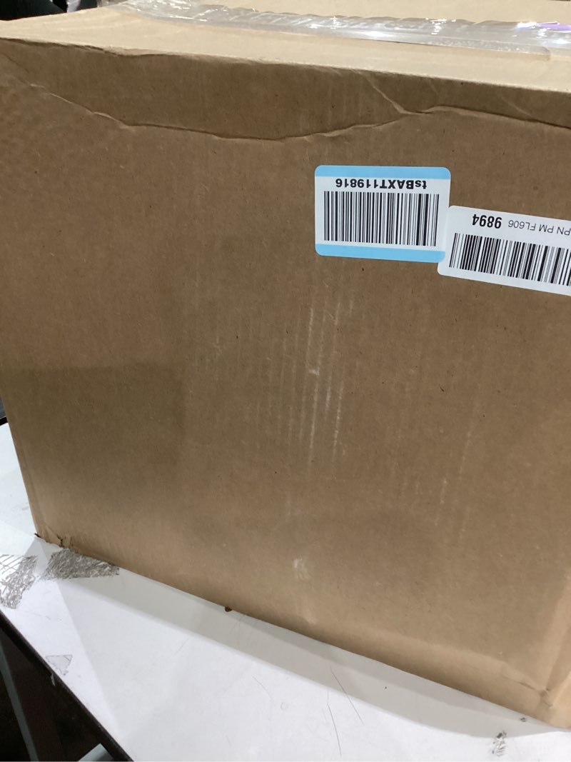 Condition photo showing Good Condition for IRIS USA Cat Litter Box, Large Litter Box Enclosure with Front Door Flap and Scoop, Covered Kitty Litter Box with Handle and Buckles for Portability and Privacy, Gray Jumbo Enclosed