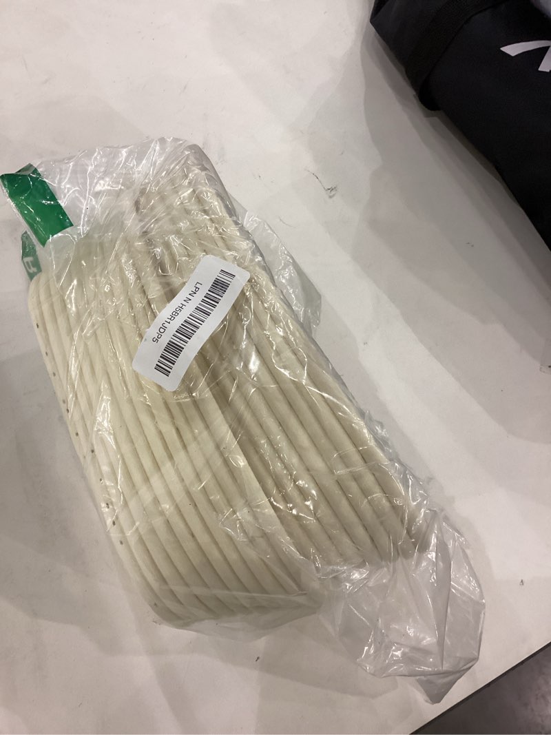 Joyyy Sourdough Bread Proofing Baskets with Liner, Dough Rising Ratten Bowl for Bread Making and Bak