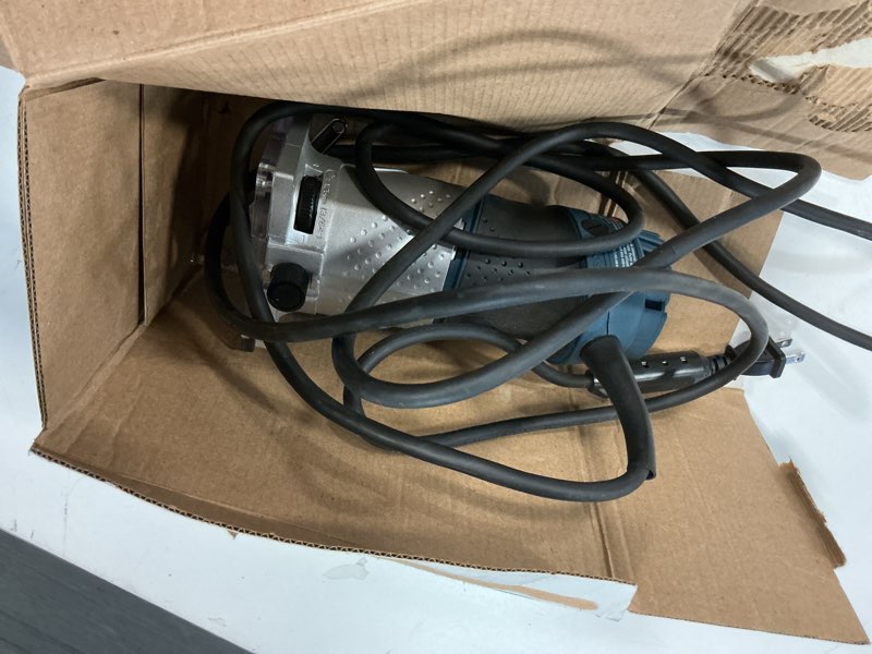 Condition photo showing As Is for bosch 1/4-in 5.6-amp 1-hp variable fixed corded router