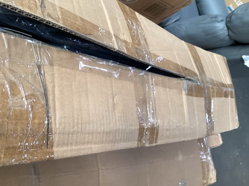 Condition photo showing As Is for steel panel truck, drywall cart w/ 5” pu swivel wheels, heavy-duty panel dolly cart w/ 1800 lbs capacity, for handling wall panel/lumber/folding table/sheetrock