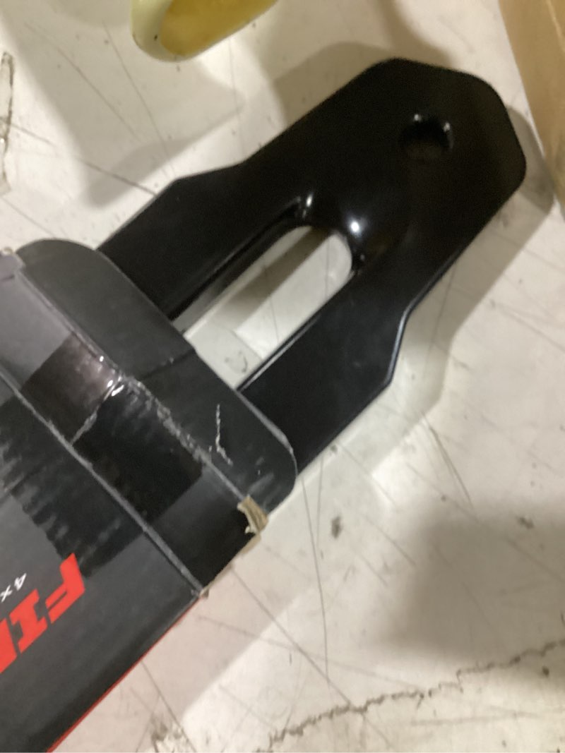 Condition photo showing Good Condition for fieryred winch hawse fairlead 10 inch aluminum fairlead for synthetic rope, suitable for 9000-14500 lbs winch 10'' bolt pattern centers