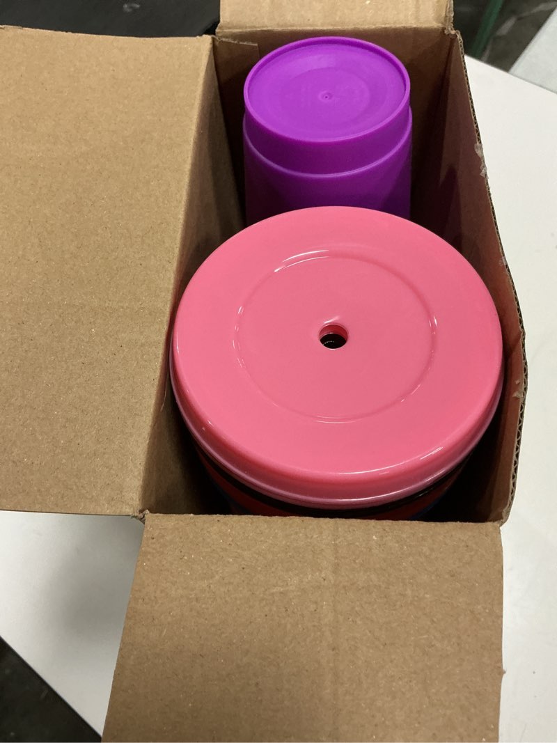Condition photo showing New/Like New for 20 pcs plastic cups with lid and straw 24 oz plastic tumblers with lids and straw thank you appreciation gifts for women men social worker teacher employees staff coworker 20 social worker
