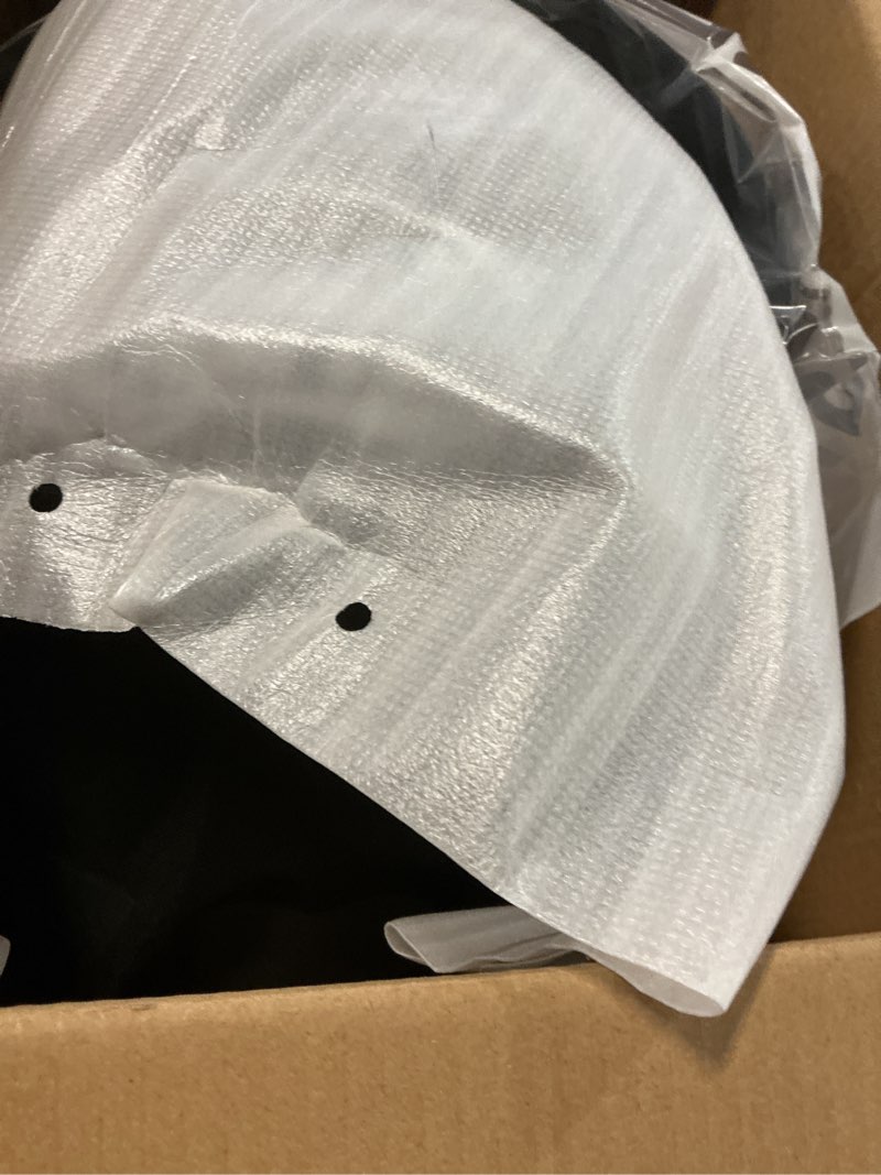 Condition photo showing New/Like New for cyril full face motorcycle helmets for adults men & women with tinted and clear visor meet dot approved matte black xx-large