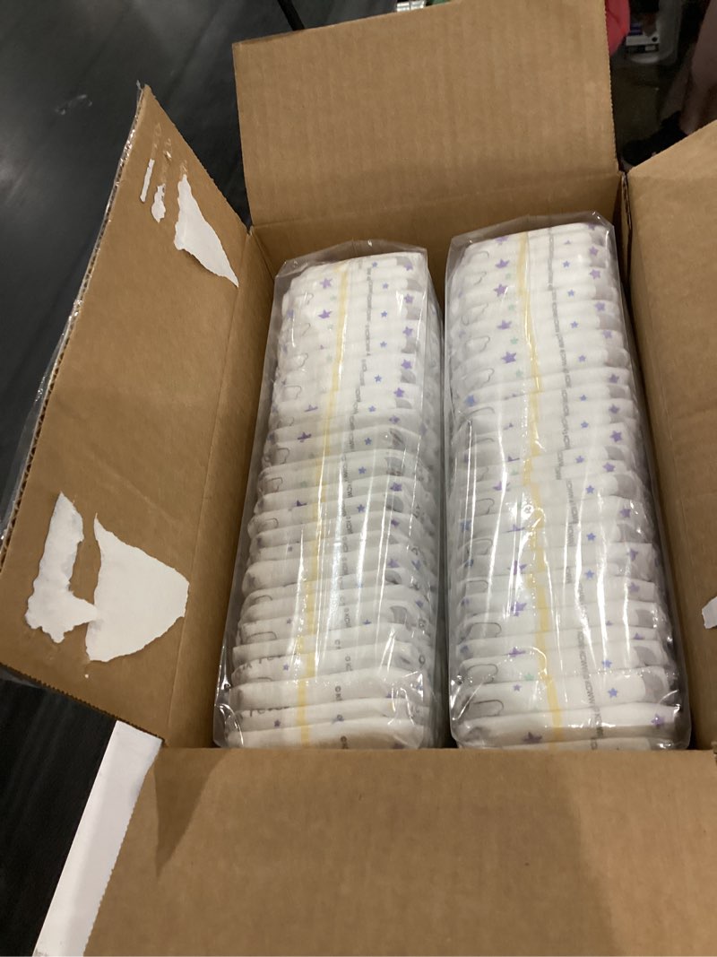 Condition photo showing New/Like New for huggies overnites size 4 overnight diapers (22-37 lbs), 58 ct, packaging may vary size 4 58