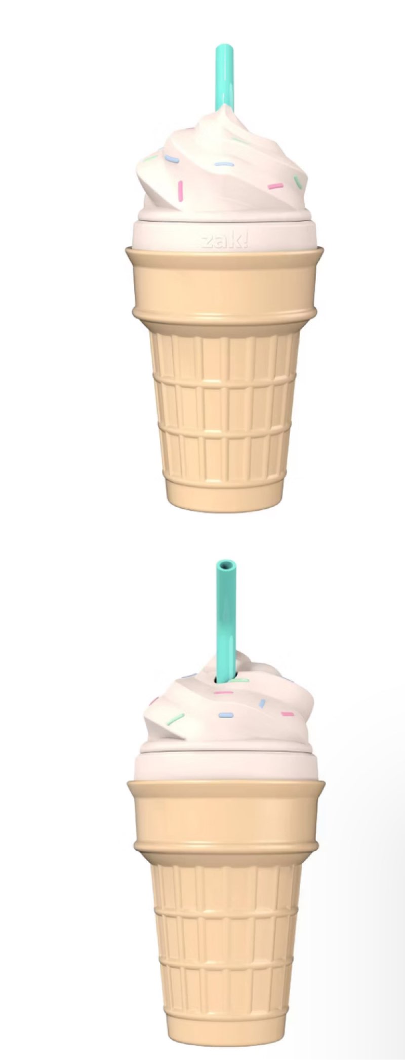 16 fl oz Zak Designs Ice Cream Hydration Vanilla (12 pack) 
