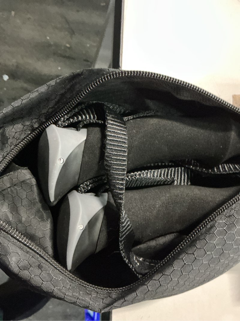 Condition photo showing Good Condition for Cascade Mountain Tech Trekking Poles - Carbon Fiber Walking or Hiking Sticks with Quick Adjustable Locks Blue Carbon Fiber Eva Grip