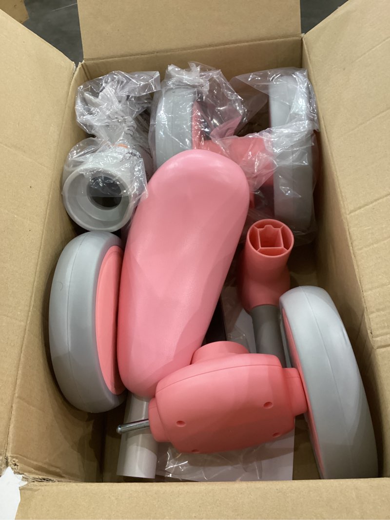 Colorful Lighting Baby Balance Bike Toys for 1 Year Old Girl Gifts, 10-36 Month Toddler Balance Bike