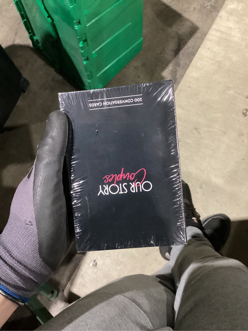 Condition photo showing New/Like New for Lilexo Our Story – 200 Conversation Cards for Couples to Deepen Connection, Spark Meaningful Conversations and Fun Date Nights | Romantic Relationship Card Game | Perfect Anniversary and Couple Gifts