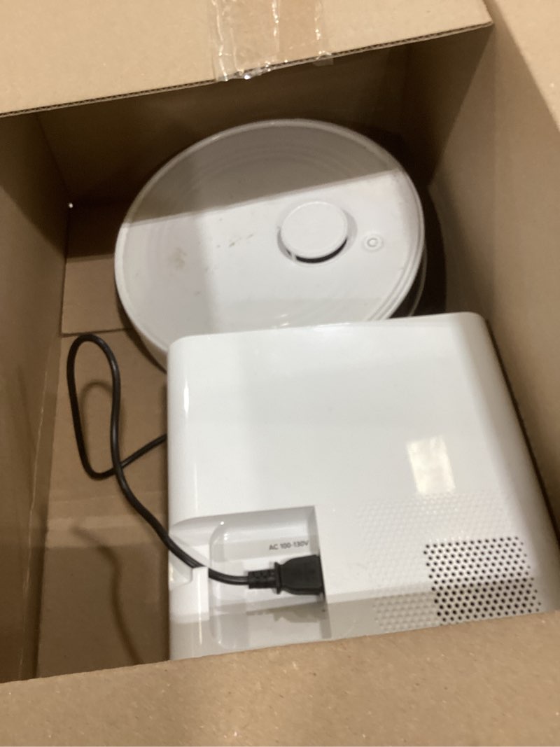 Condition photo showing As Is for lefant lidar robot vacuum and mop,75-day self-emptying,6000pa powerful suction,customized cleaning,home mapping, 140 min runtime, roller brush for carpet,2.4g/5g wifi/alexa/app/iwatch,m2 plus m2 plus-w