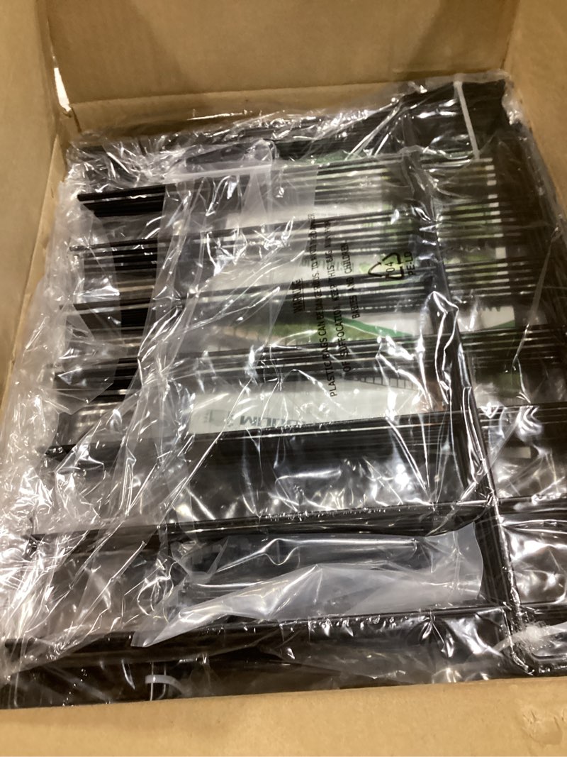 Condition photo showing Good Condition for hihaduum 30ft(l) x 13inch(h) animal barrier fence - 21 pack garden fence panels, metal garden edging fence border no dig fencing for dog rabbits ground stakes defense and outdoor patio fence extension 30 ft(l) x 13 in(h), 21 pack black