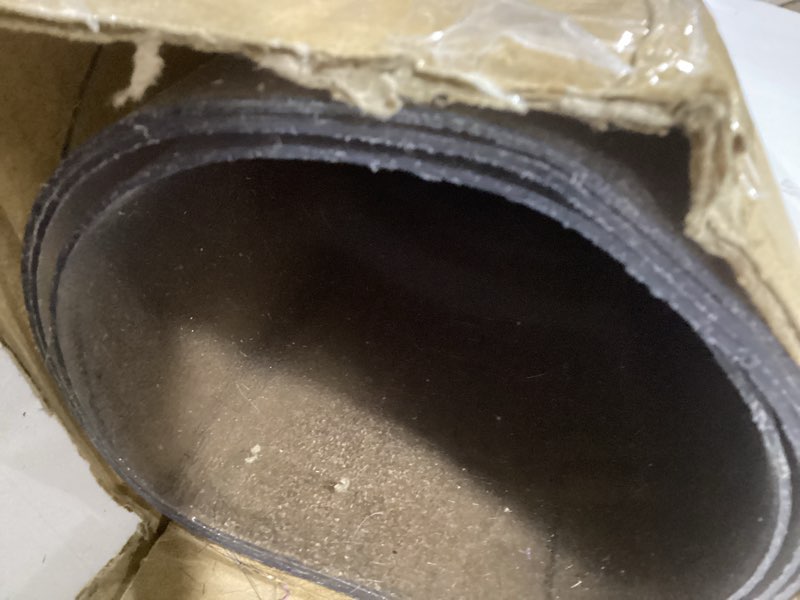 Condition photo showing Good Condition for Tonaus Chair Mat for Hard Floor Office Chair Mat Desks Mats Large 48"×36" (3'x4'),Transparent Clear PVC Floor Protector for Home Office Study Wooden Floors 1-36" x 48" for Hard Floor