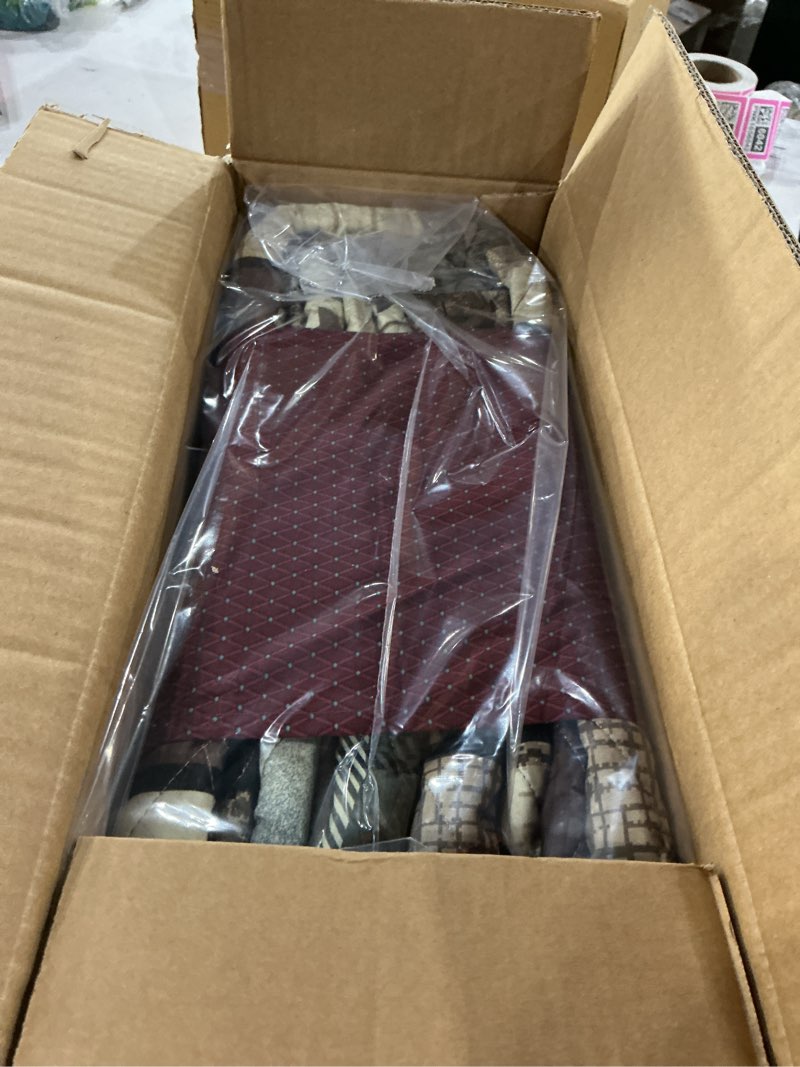 Condition photo showing Good Condition for donna sharp king bedding set - 3 piece - mountain stream lodge quilt set with king quilt and two king pillow shams - machine washable