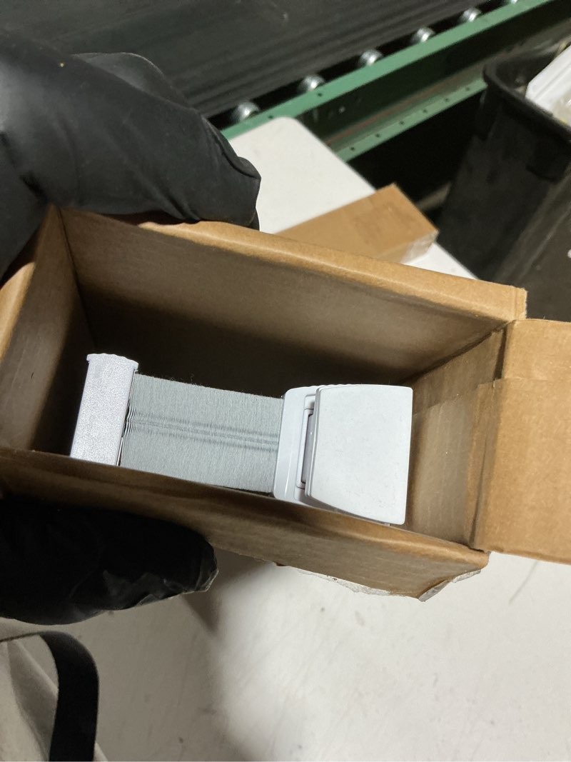 Condition photo showing Good Condition for Boolegon No Drill Cellular Shades for Indoor Windows,Noise Reducing & Thermal Insulating Honeycomb Blinds,Cordless Free Stop Blackout Blinds Easy to Install,21" W x 48" H,Blackout White Blackout White 21"W x 48"H