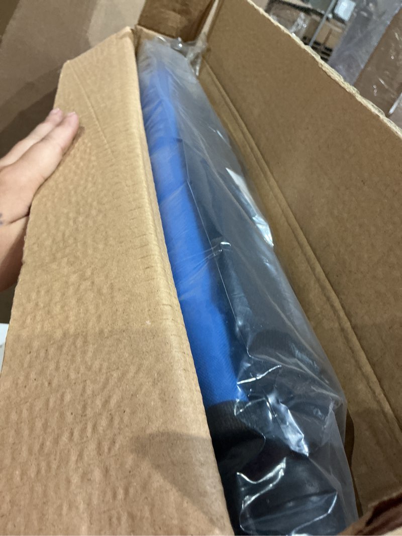 Condition photo showing New/Like New for alpha camp stadium seat padded chair for bleachers with back& arm rest blue