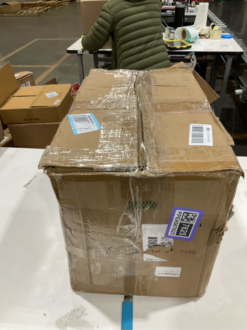 Condition photo showing As Is for Floating Nightstand, Modern Wall Mounted Bedside Table with Drawer, Wood Bedside Shelf & Desk, End T