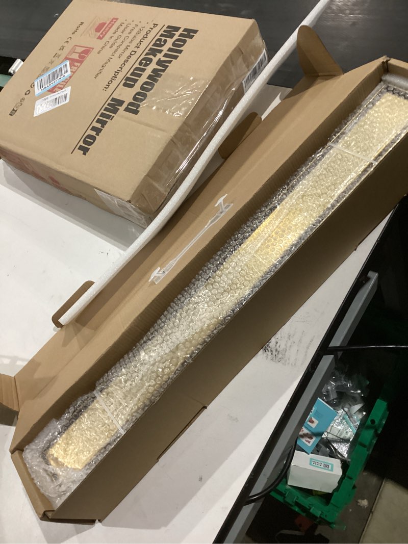 Condition photo showing Good Condition for Linear Shower Drain, 24 Inch Brushed Gold 304 Stainless Steel Shower Drain with Tile Insert Panels, Rectangle Shower Floor Drain with Adjustable Feet, Hair Catcher, Fits Bathroom, Balcony Brushed Gold 24-inch