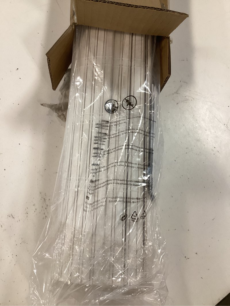 Condition photo showing Good Condition for seeye cordless bamboo blinds shades, light filtering bamboo roller shades natural roman blind shade, roll up blind for windows, easy to install for door, bedroom, 30" w x 64" h, white white 30"w x 64"h