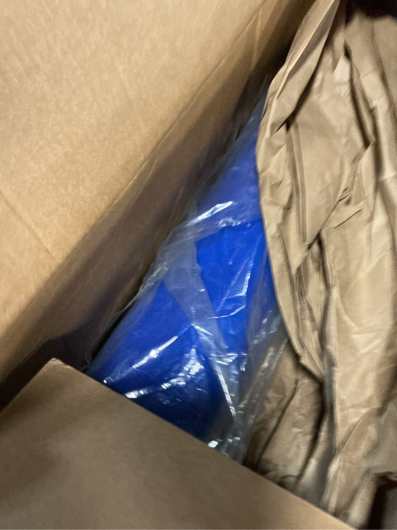 Condition photo showing New/Like New for tapemanblue floor protection film, 36" x 500', made in usa, blue self adhesive floor protector tape for moving, painting and construction, temporary covering to shield hardwood, tile, hard surfaces