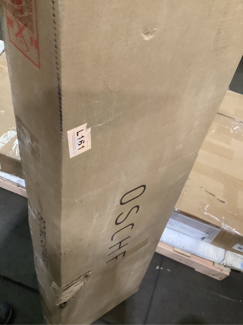 Condition photo showing As Is for Cube Shelf Bookcase with Base - Wooden 2 Tiers Floor Standing Low Storage Cabinet for Home and Office, 8-Cube Lattice Bookshelf, Black 8-Cube Black