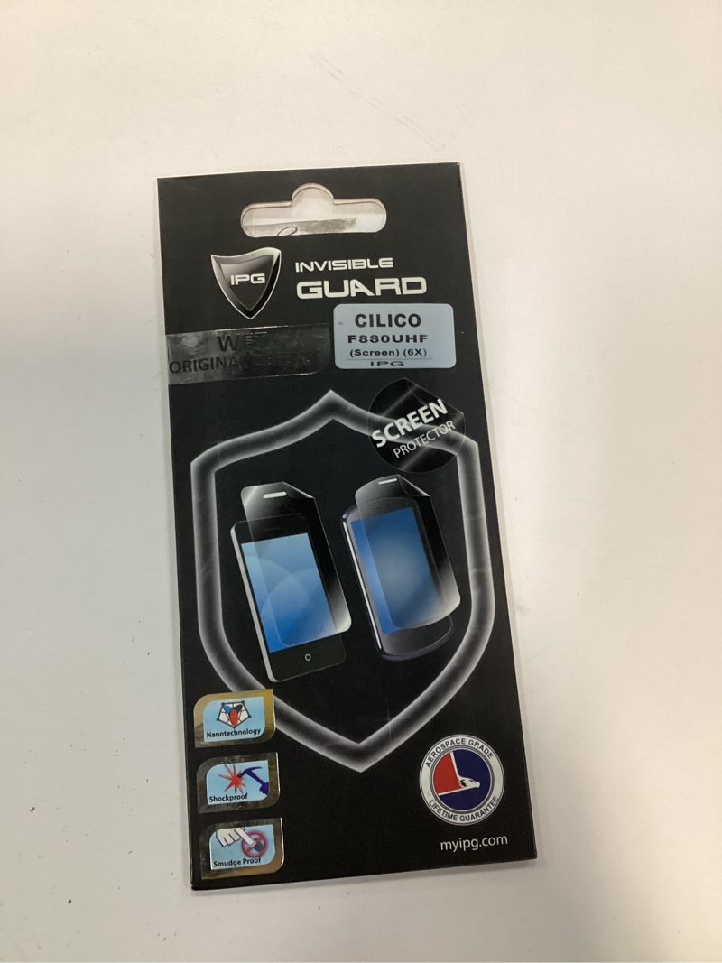 Condition photo showing New/Like New for IPG for Cilico C6 - C7X Tablet - C80 C80R Rakinda S80 - C80HR - F760 - F880 UHF Mobile Computer Screen Protector Invisible Guard Free Replacement HD Clear (F880 UHF Mobile Computer (6 Units) (F880))