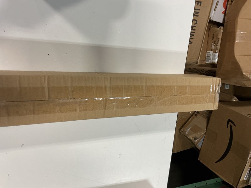 Condition photo showing New/Like New for dez furnishings cordless 1" signature mini blind with flexible slats, 34.5" w x 48" h, pearl white 34.5"w x 48"h