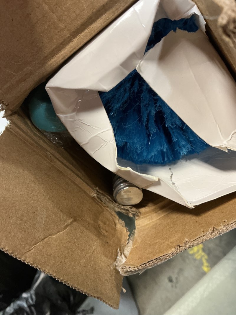 Condition photo showing Good Condition for 20ft High Ceiling Duster Kits with 5-12ft Heavy Duty Extension Pole - Fan Blade Cleaner, Cobweb Remover & Blue Window Squeegee Kit, Washable Dust Brush for High Roof and Glass Surfaces