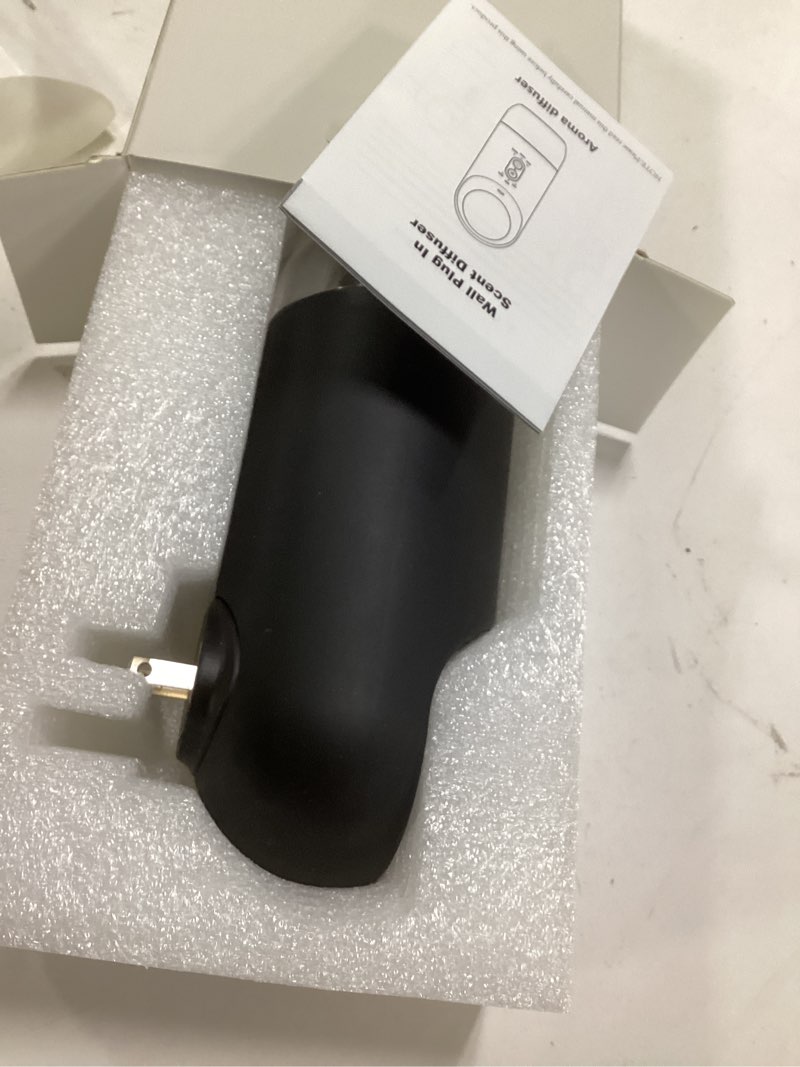 Condition photo showing Good Condition for Plug in Diffuser for Essential Oils, Waterless Scent Wall Diffuser Cover Up to 650 Sq. Ft. for Home, Office, Spa – Smart 120ML (Black