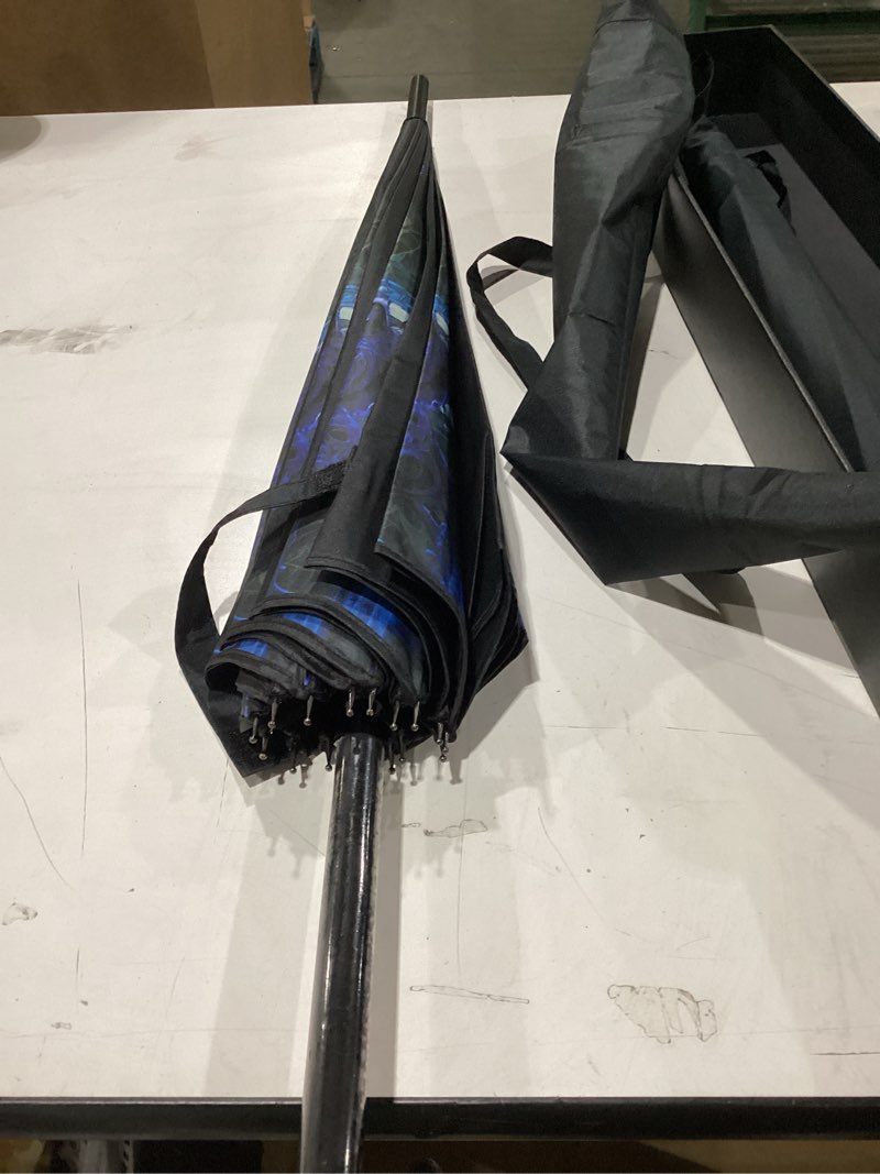 Condition photo showing New/Like New for Custom Printed Vampire Gothic Pagoda Umbrella - Artisan Collection (Time Lord Bonus Kit)