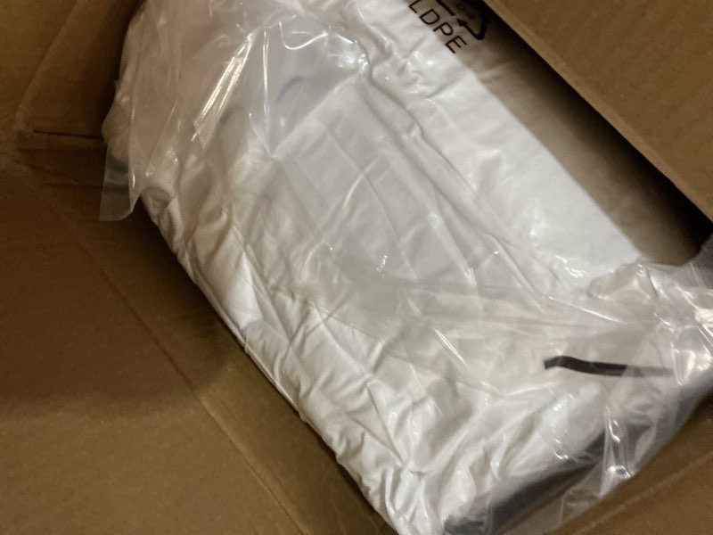 Condition photo showing Good Condition for king size mattress topper for back pain, extra thick pillow top mattress pad with 1000gsm down alternative filler, cooling breathable plush bed topper protector cover (8-21" deep pocket) thick white king