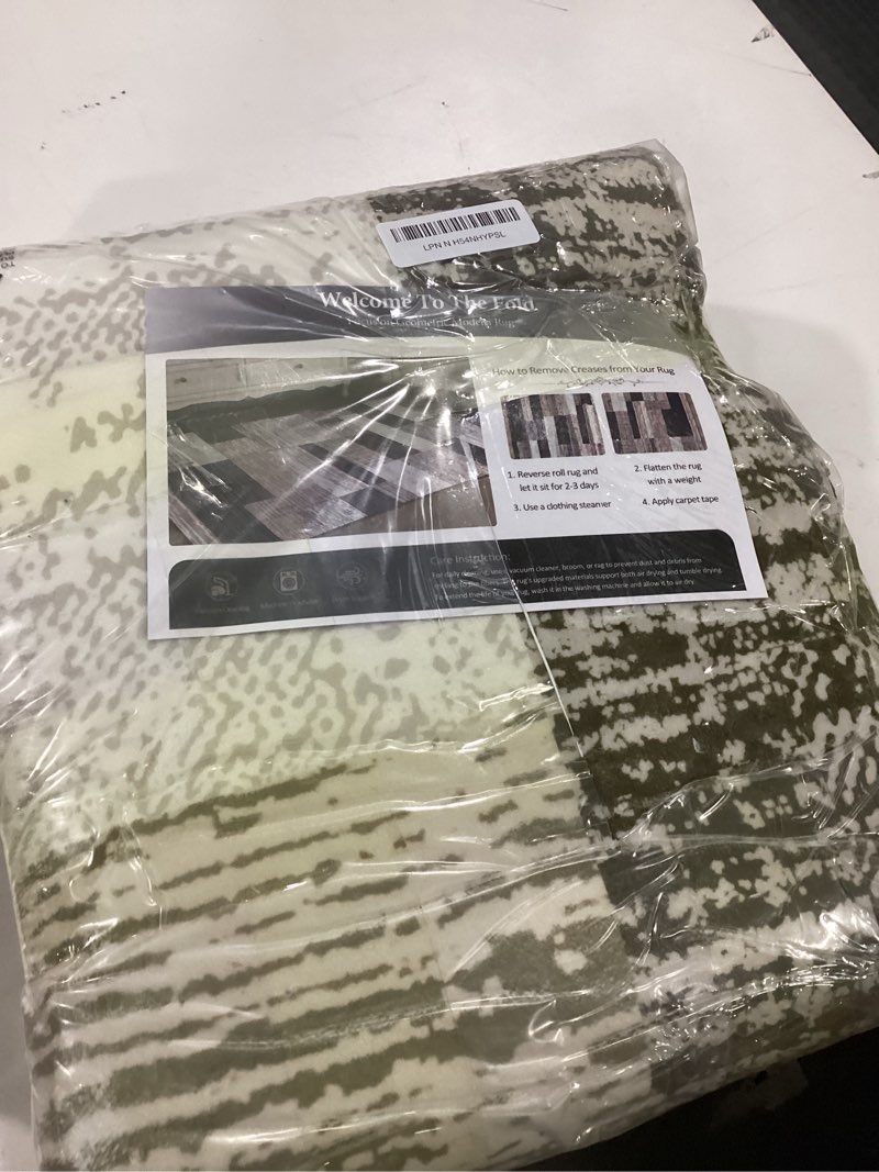 Large Area Rugs,Modern Geometric Patchwork Floor Decor for Bedroom Aesthetic Carpet, Rockwood Collec