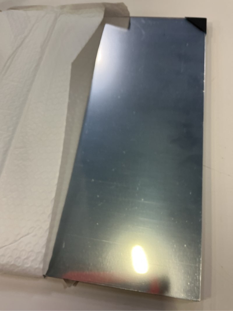 Condition photo showing Good Condition for unbreakable full length wall mirror cheap,over the door mirror,4 pcs 16"x16",shatterproof plexiglass acrylic,plexiglass makeup mirror long mirrors for bedroom closet,workout for home gym bodyv 4pack 16"x16"
