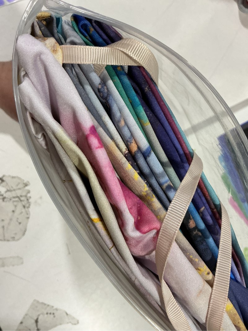 Condition photo showing Good Condition for Teling 9 Pack Stretchable Jumbo Fabric Book Covers Colorful Durable Washable Reusable Nylon Protective Covers for School Textbooks Hardcover Paperback Books 9 x 11 Inches(Marble)