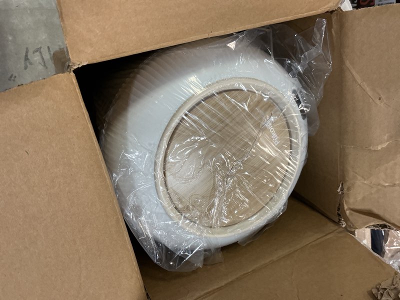 Condition photo showing Good Condition for Pukomc Smart Sensor Wastebasket, Convenient and Hygienic Easy to Use, Technology Sensor Waterproof Wastebasket Plastic Trash can for Kitchen, Bathroom, Bedroom, Living Room, Office and Outdoor 1 Pack white