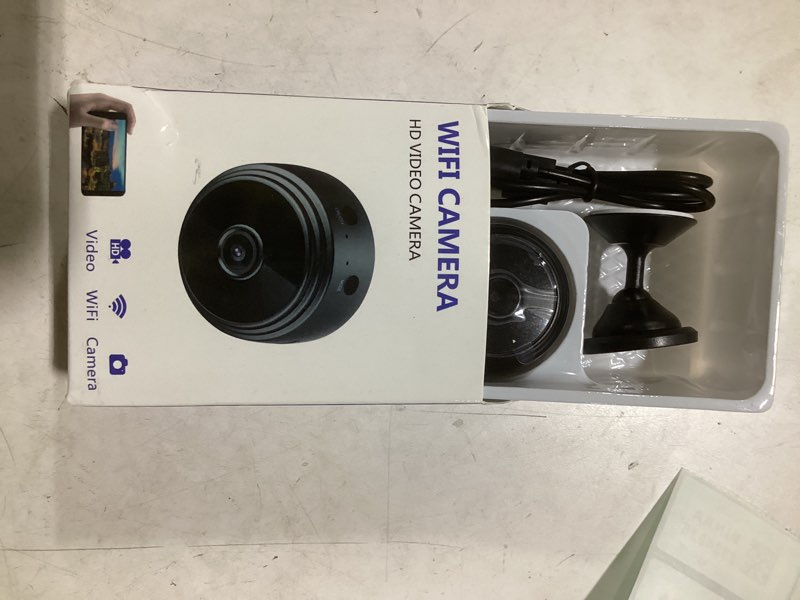 Condition photo showing New/Like New for Hidden Camera with Mini Small Camera. Spy Hidden Cameras for Home Indoor Use Spy Cam with Night Vision and Motion Detection Baby Monitor Small Mini Wireless Outdoor(Audio not Included)