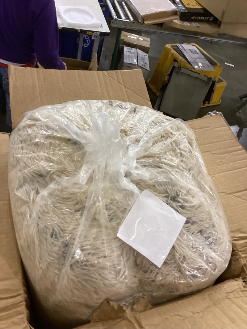 Condition photo showing New/Like New for Best Friends by Sheri Original Calming Donut Dog and Cat Bed, Shag Faux Fur, Taupe, XL (45in x 45in) - Anxiety Relief for Pets Up to 150 lbs Taupe Shag X-Large