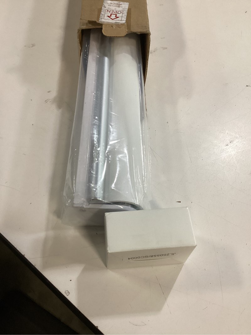 Condition photo showing Good Condition for joydeco blackout cordless roller shade white fabric mini blinds & shades for windows 28 inch wide home darkening(28x 75) white 28"w x 75"h