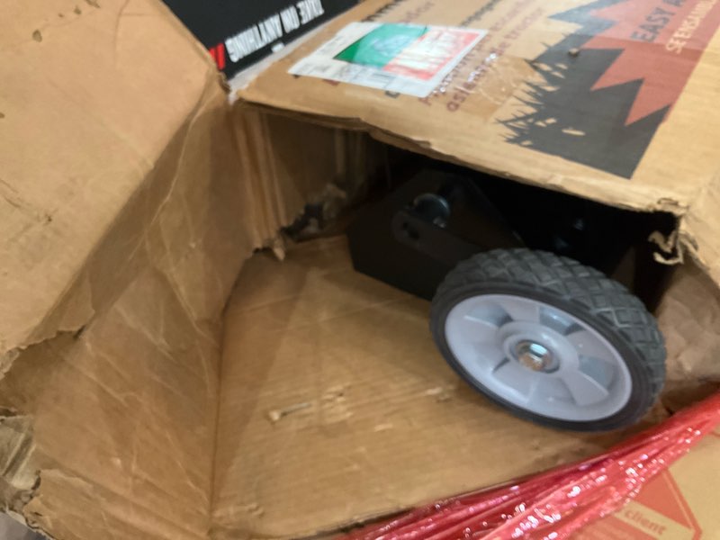 Condition photo showing As Is for 42-inch dethatcher dt42gy