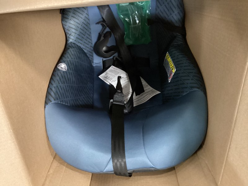 Condition photo showing Good Condition for cosco kids scenera extend infant & toddler convertible car seat, columns, blue
